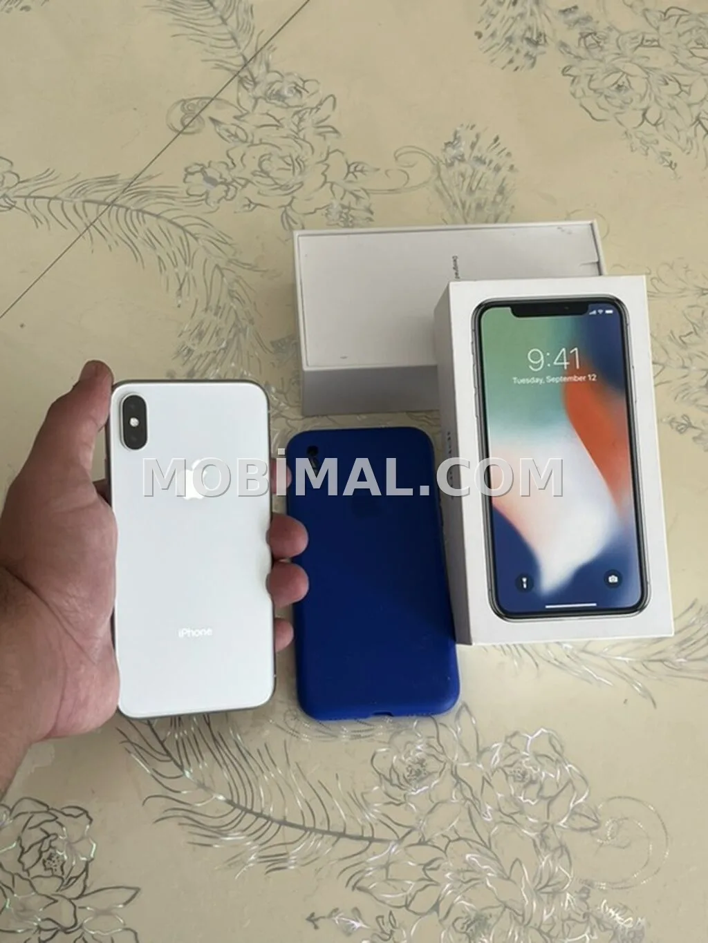 IPhone X, 64 GB, Ağ, Face ID