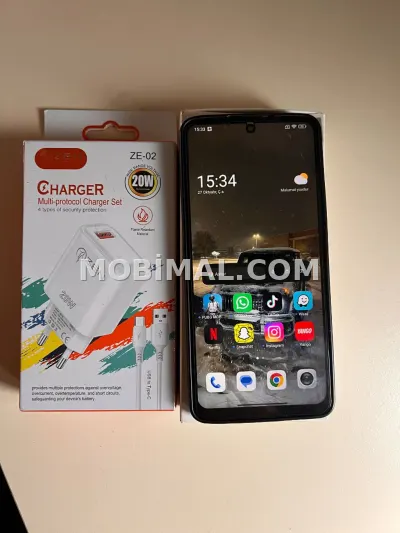 Redmi Note 13, 256 GB, rəng - Qara, Face ID