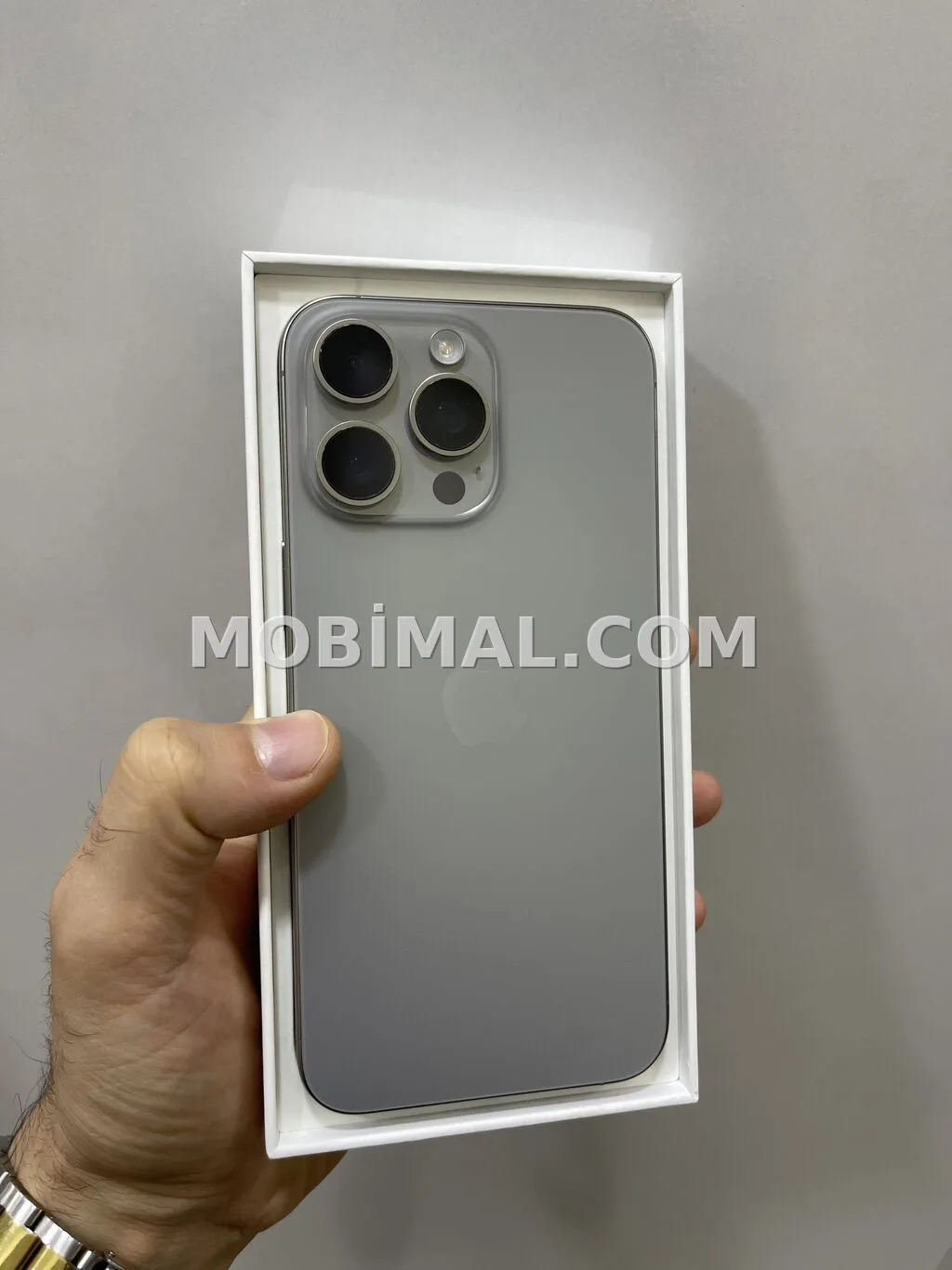 IPhone 15 Pro Max, 256 GB, Natural Titanium, Face ID