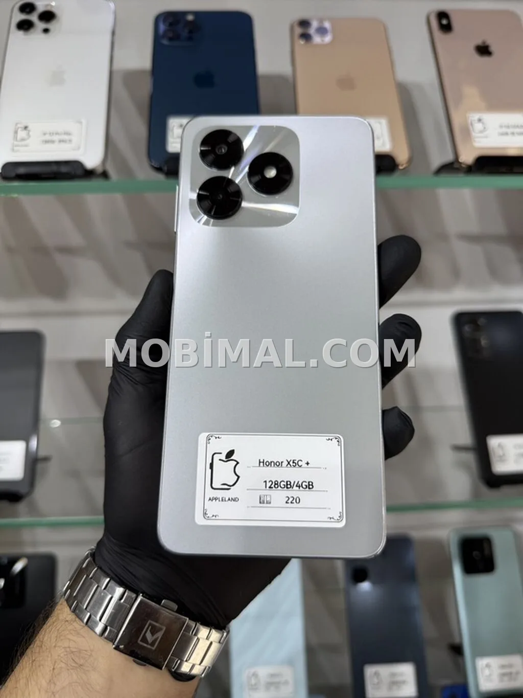 Honor 128 GB, rəng - Gümüşü, İki sim kartlı