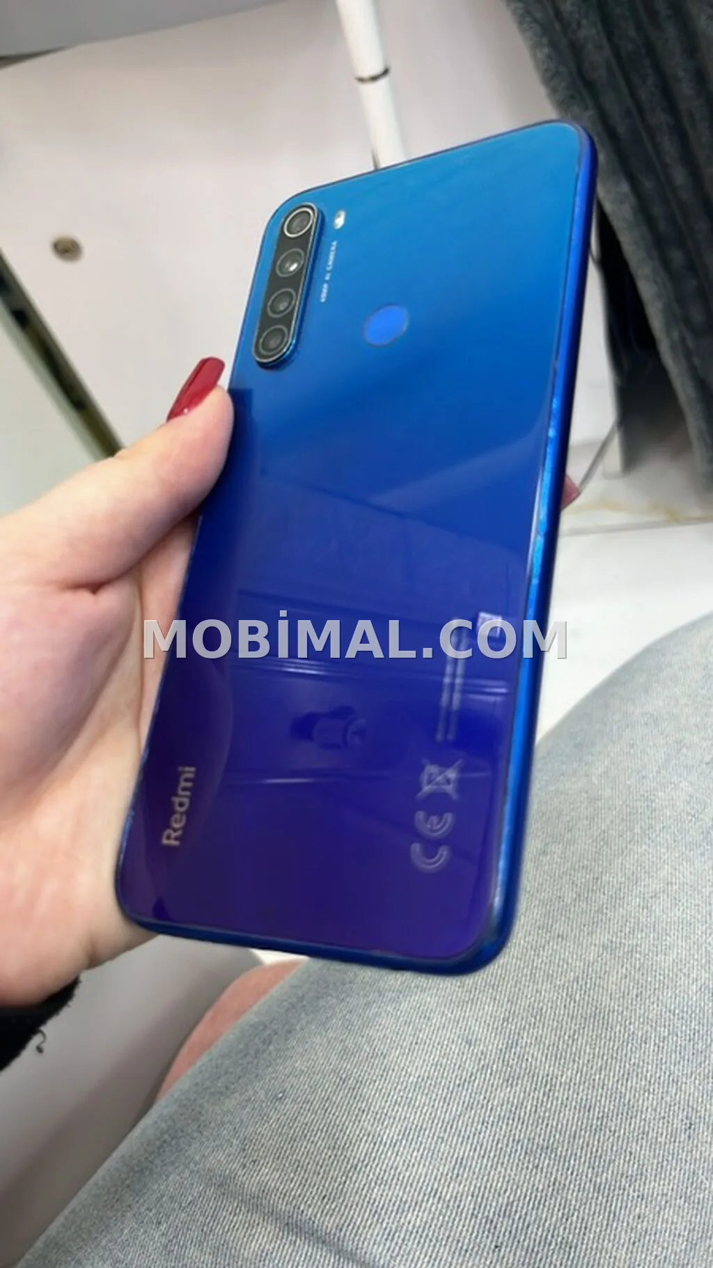 Redmi 128 GB, rəng - Mavi, Barmaq izi