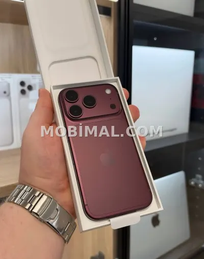 IPhone 18 Pro, 256 GB, Bordo, Zəmanət, Simsiz şarj, Face ID