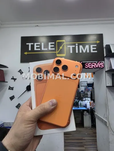 IPhone 17 Pro, 256 GB, Narıncı, Zəmanət, Simsiz şarj, Face ID