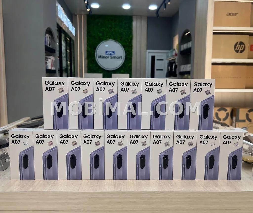 Samsung Galaxy A07, 64 GB, rəng - Bənövşəyi, Hissə-hissə ödəniş, Kredit, Zəmanət