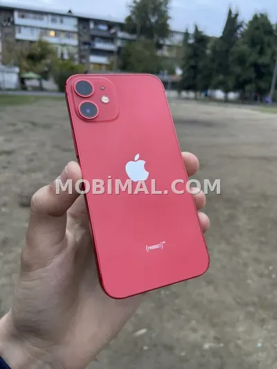 IPhone 12 mini, 64 GB, Qırmızı, Face ID