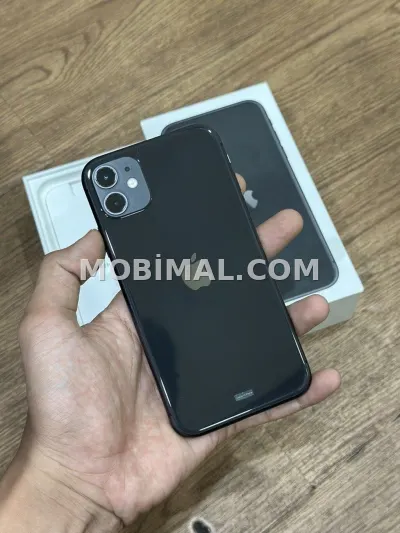 IPhone 11, 128 GB, Qara, Face ID