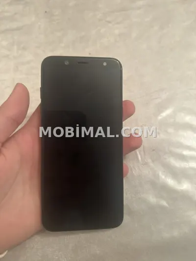 Samsung Galaxy A6, 32 GB, rəng - Qara, Barmaq izi