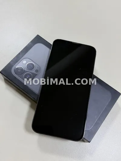 IPhone 13 Pro Max, 256 GB, Black Titanium, Barmaq izi, Simsiz şarj, Face ID