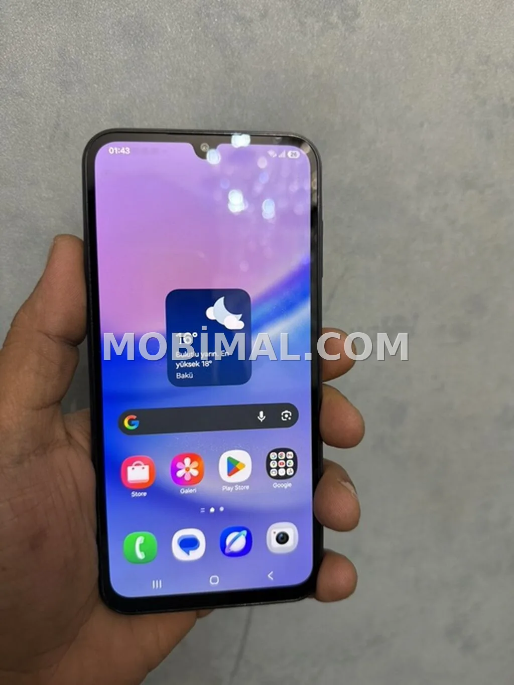 Samsung Galaxy A14, 128 GB, rəng - Mavi, İki sim kartlı