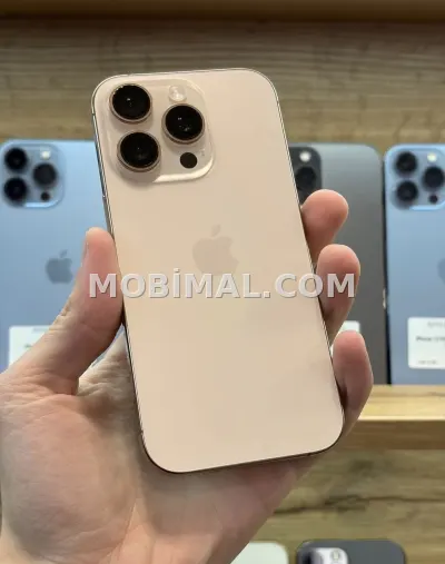 IPhone 16 Pro, 256 GB, Desert Titanium, Zəmanət, Simsiz şarj, Face ID