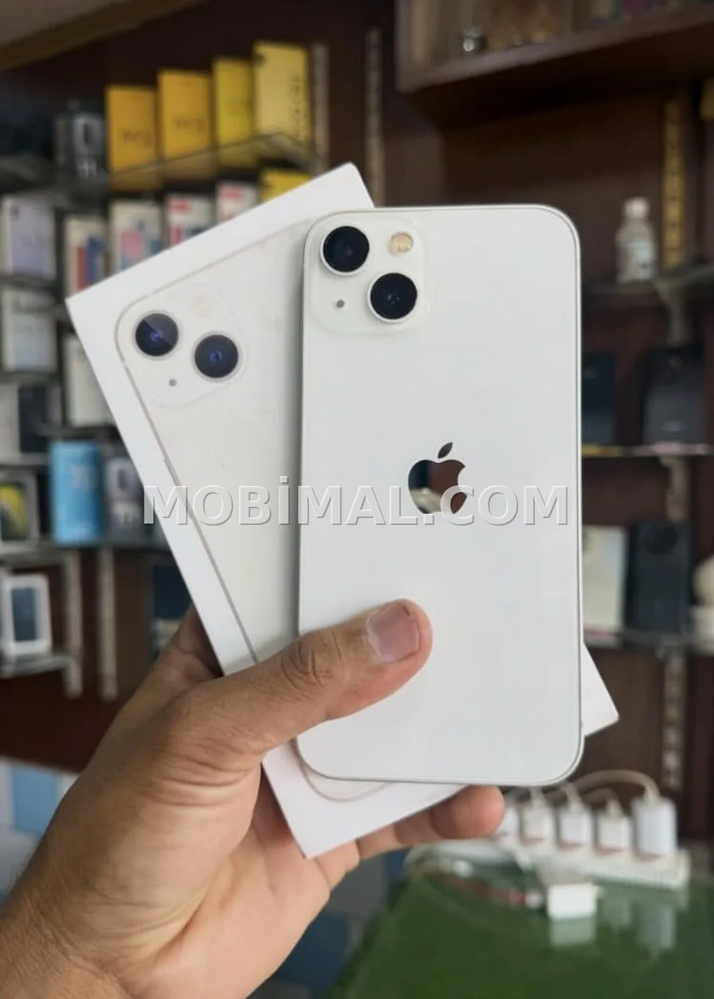 IPhone 13, 128 GB, Ağ, Zəmanət, Kredit, Simsiz şarj